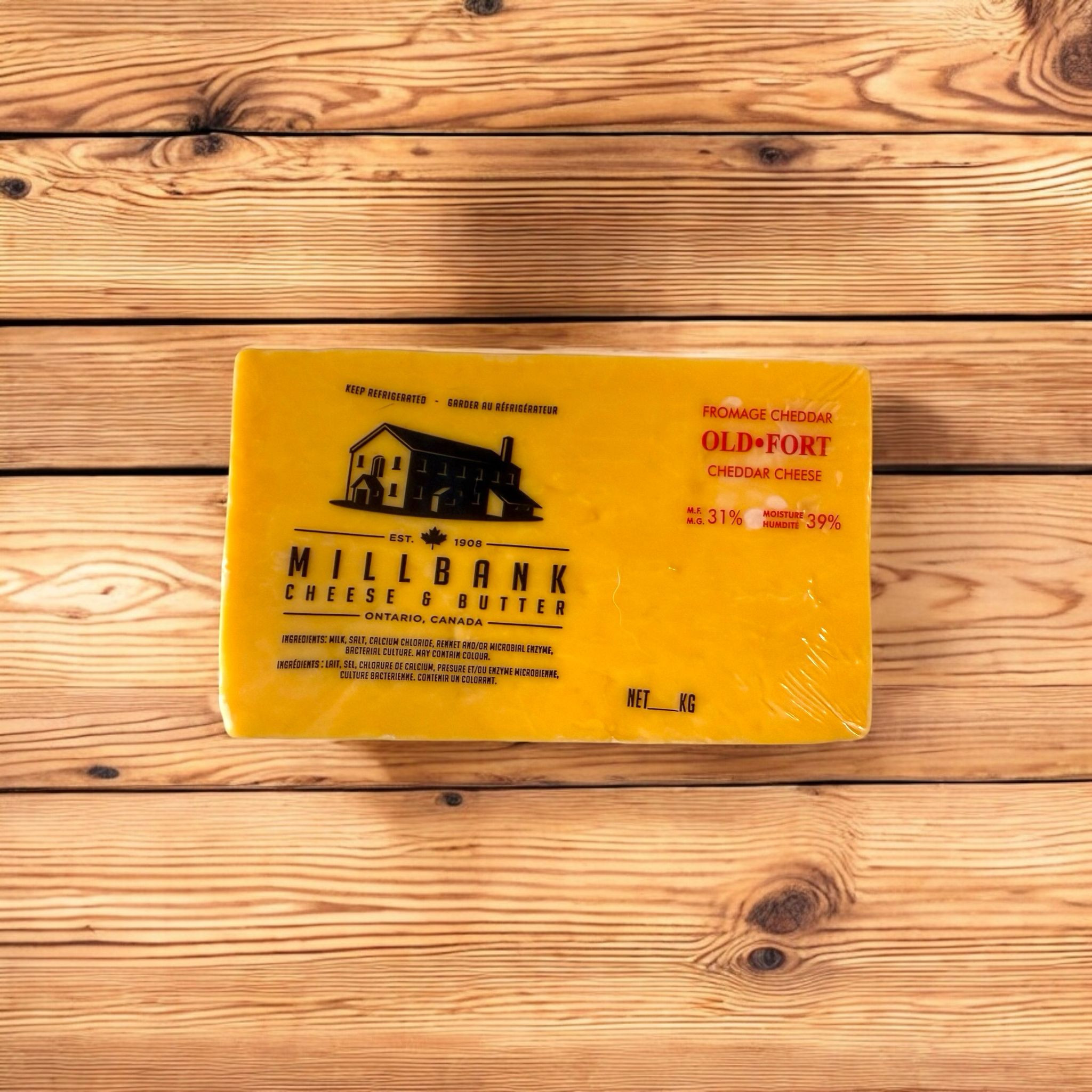 Millbank Cheese - Old Cheddar Cheese (Orange)