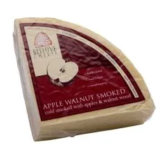 Cheddar - Apple Walnut Smoked Cheese Quarter Wheel (Beehive Cheese)