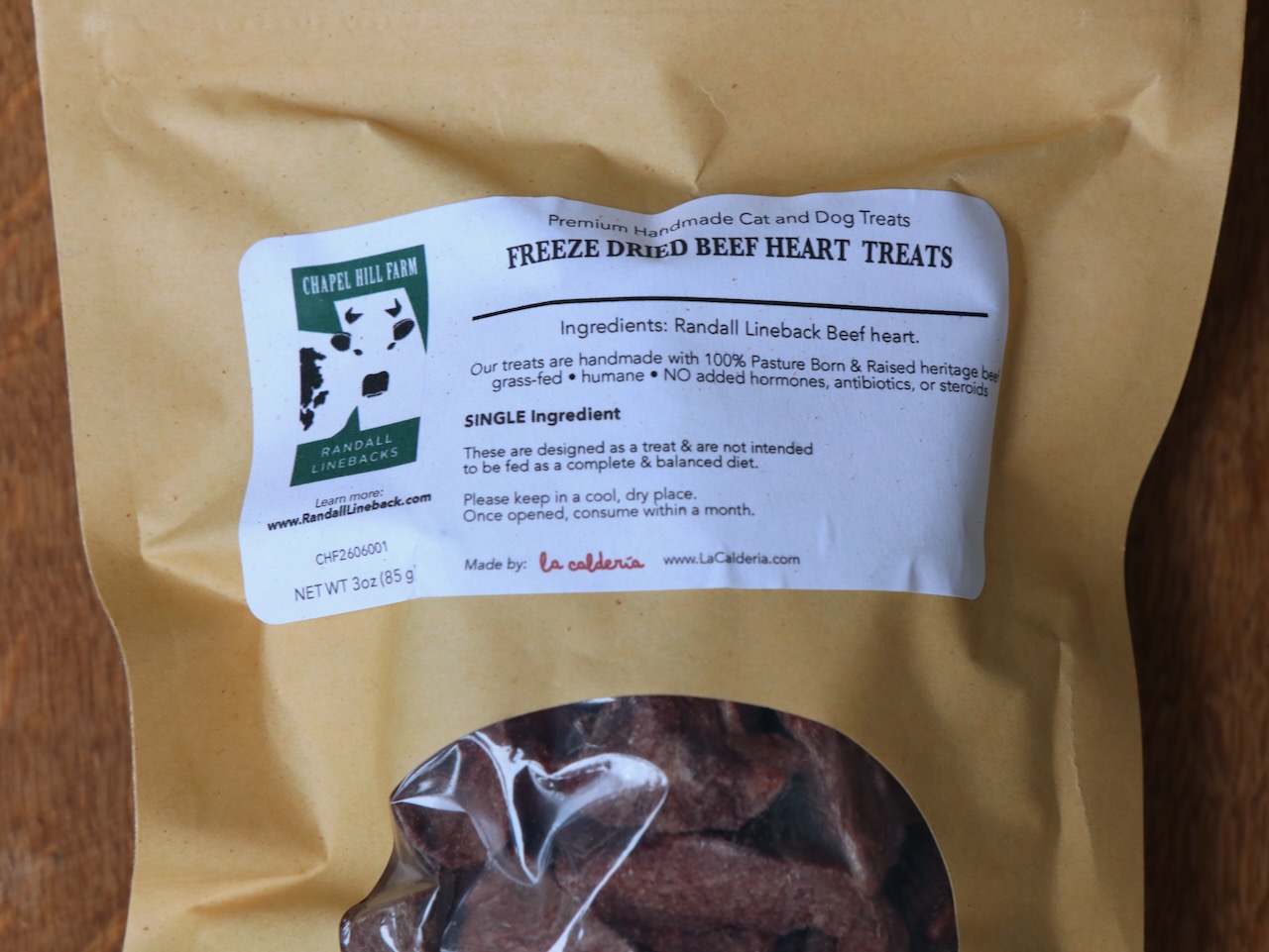 Pet Treats - LeRoy's Crunchy Chunks (Heart)