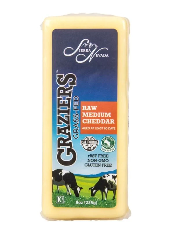 Graziers Raw Medium Cheddar