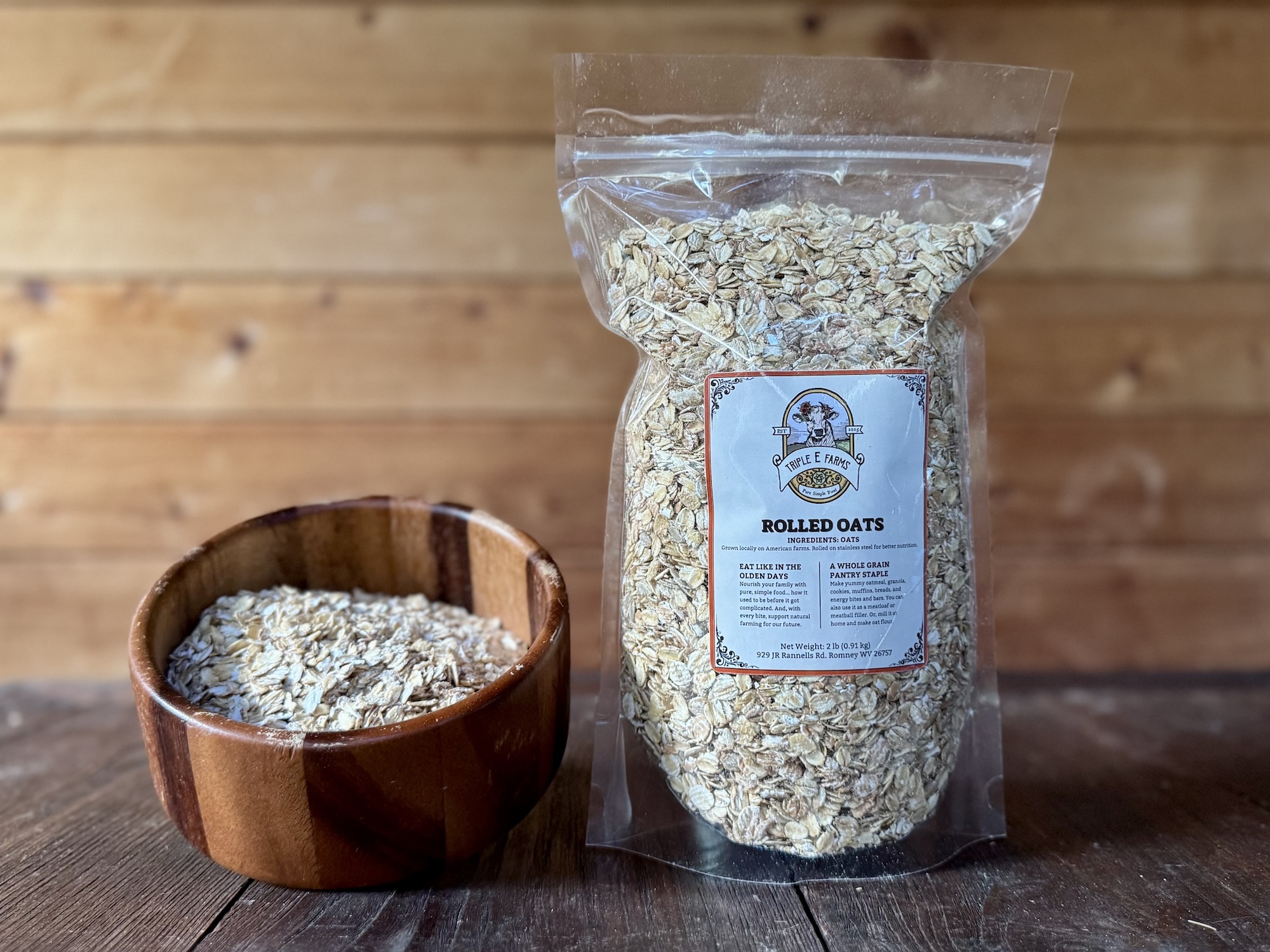 5lb - Rolled Oats