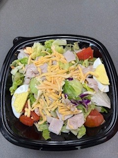 TURKEY AND CHEESE CHEF SALAD