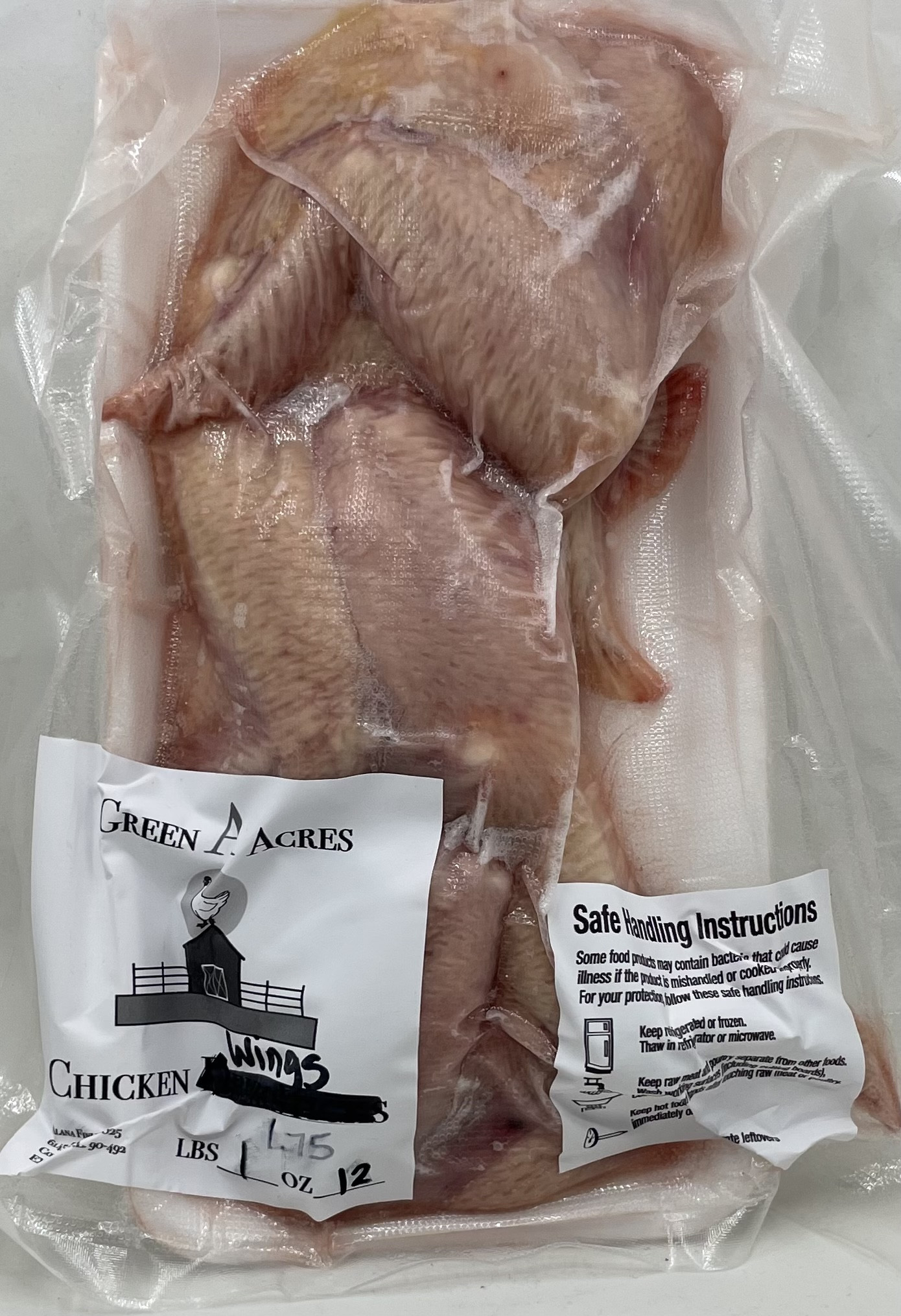 Green A Acres Chicken Wings
