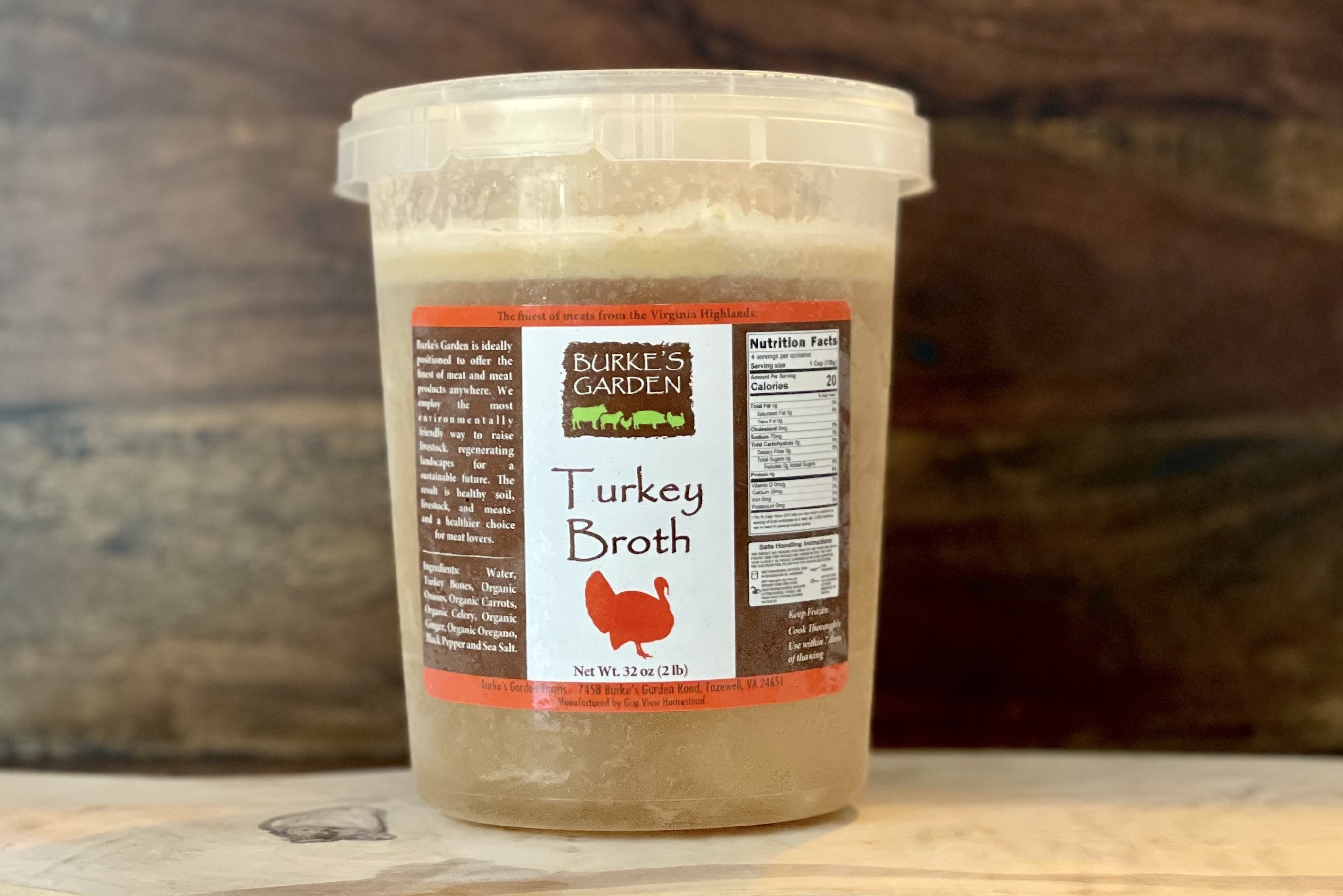 Turkey Bone Broth, 1 quart