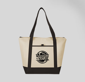 Branded Canvas Cooler Tote Bag
