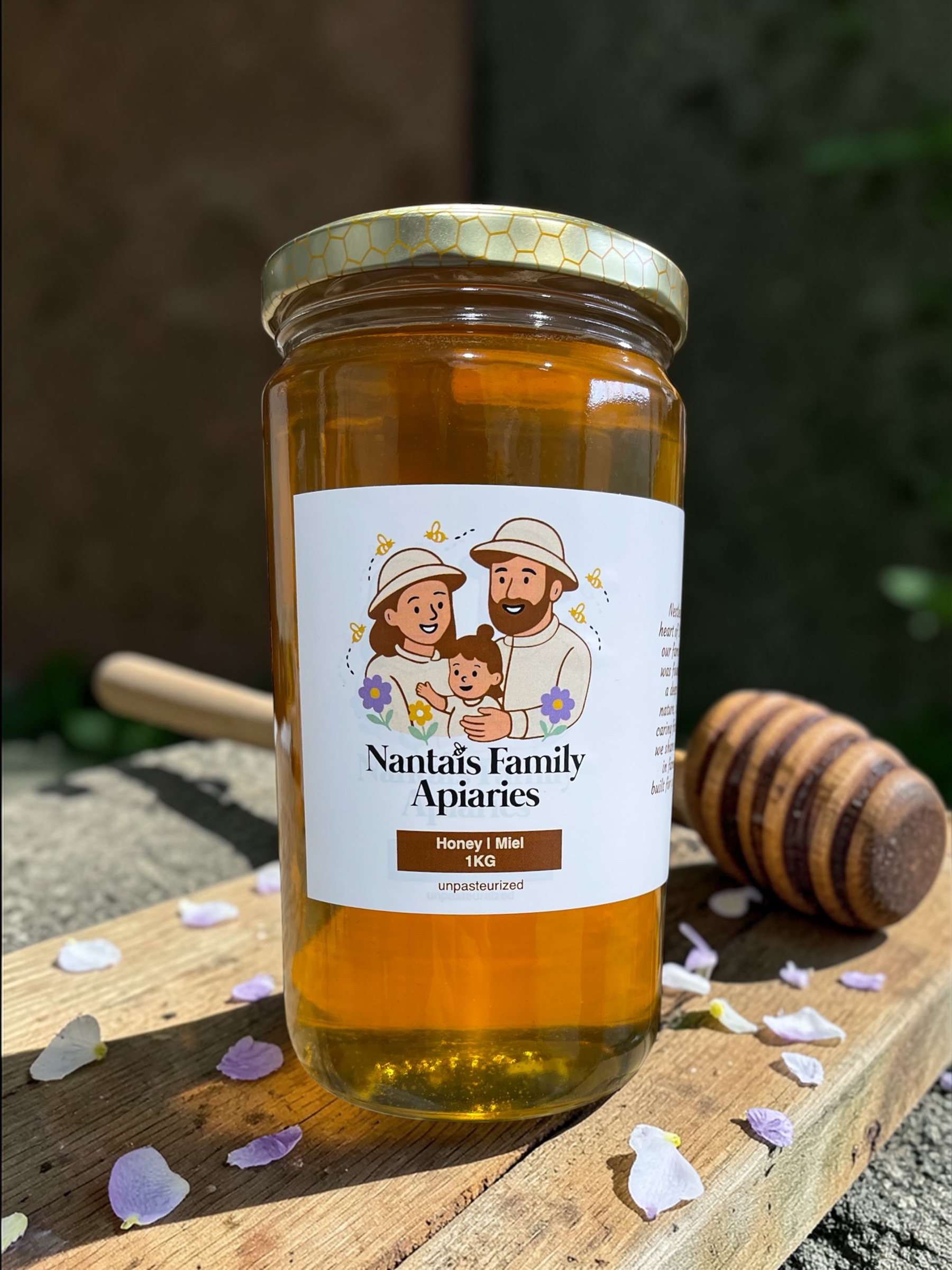 Nantais Family Apiaries - 1 kg jar