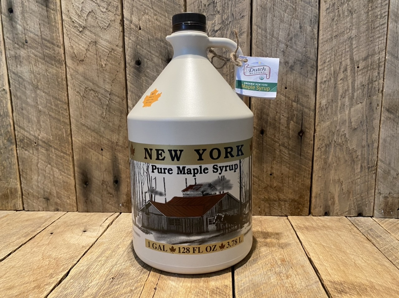 Gallon Organic Maple Syrup - Grade A