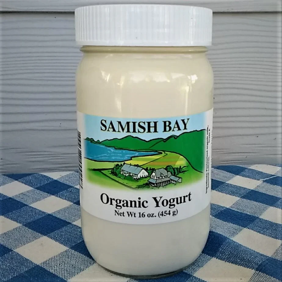 Samish Bay Organic Yogurt 16 oz