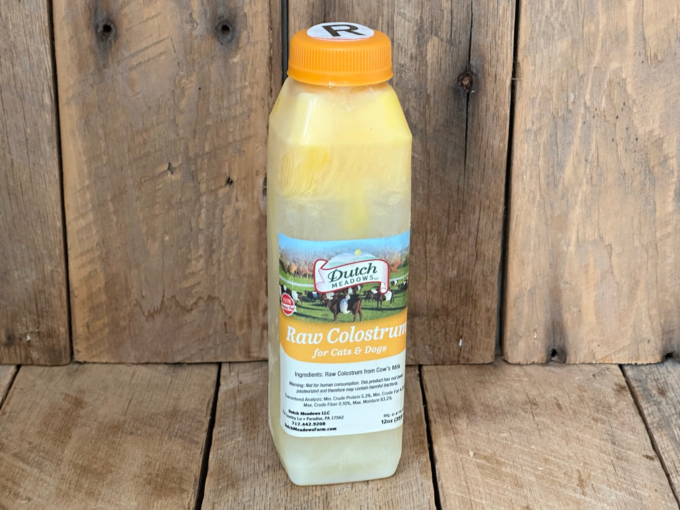12 oz Raw Colostrum (Regular) - Frozen