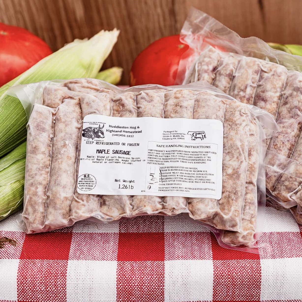 Maple Breakfast Sausage Links