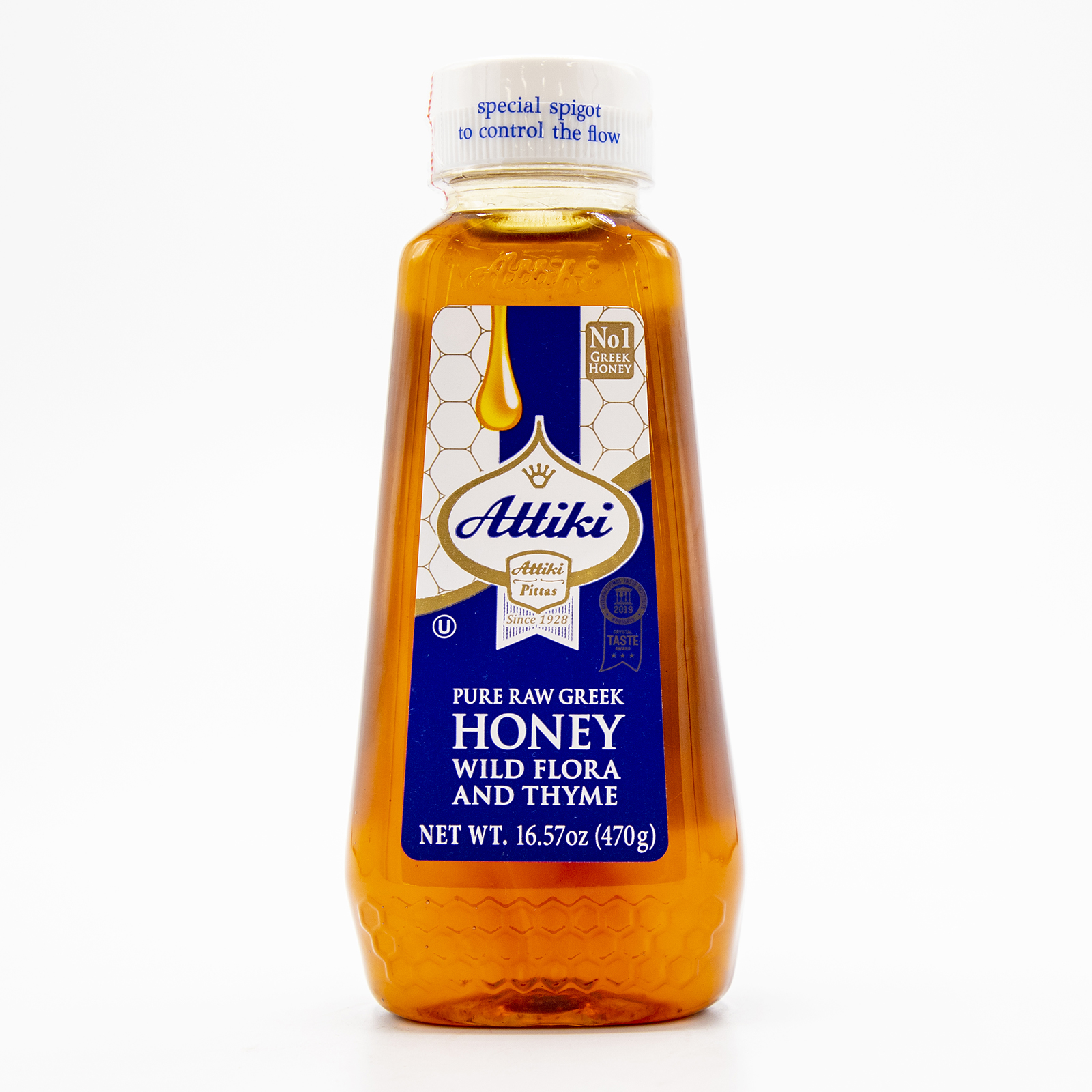 ATTIKI HONEY WILD FLORA&THYME 470G PLASTIC B