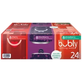 Water - Sparkling Variety Pack (Bubly)