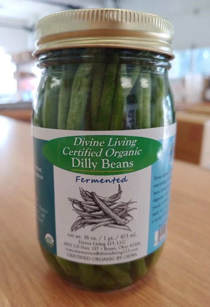 Divine Living Fermented Dilly Beans