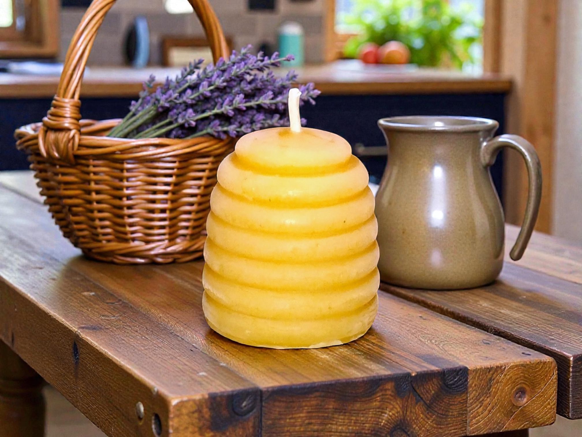 Bee Skep Candle