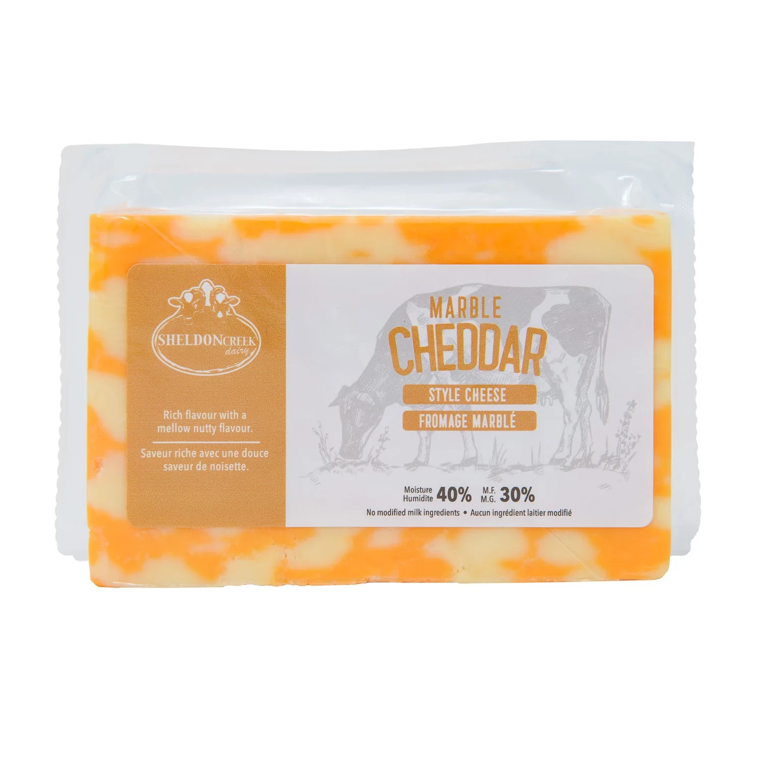 Dairy - Cheese Marble Cheddar 454g  - Pick up at Integrated Farms September 18 or 19