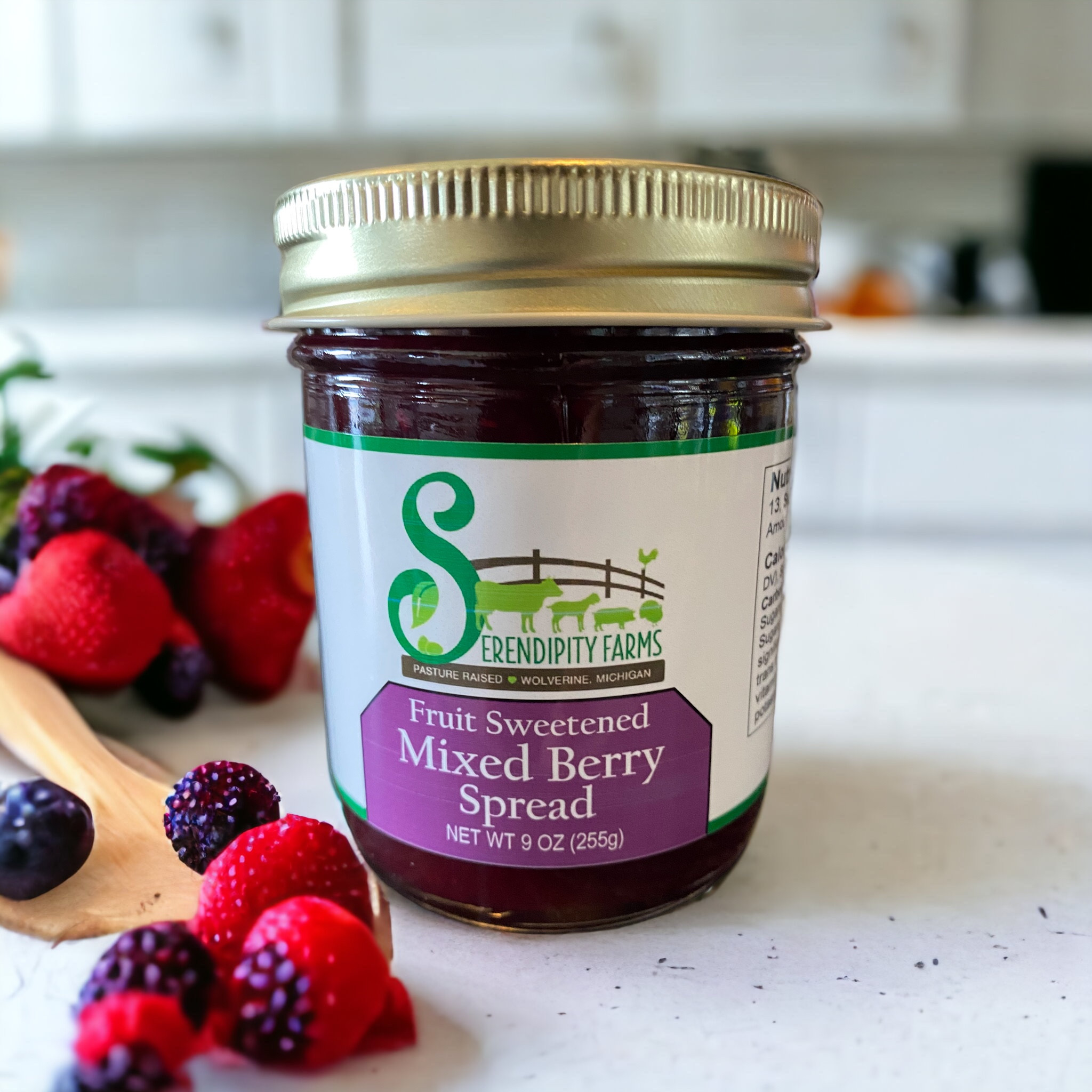 SF Mixed Berry Fruit Spread