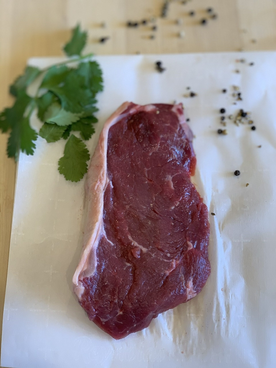 Beef NY Strip 4.8 oz 100% Grass-fed, Grass-Finished