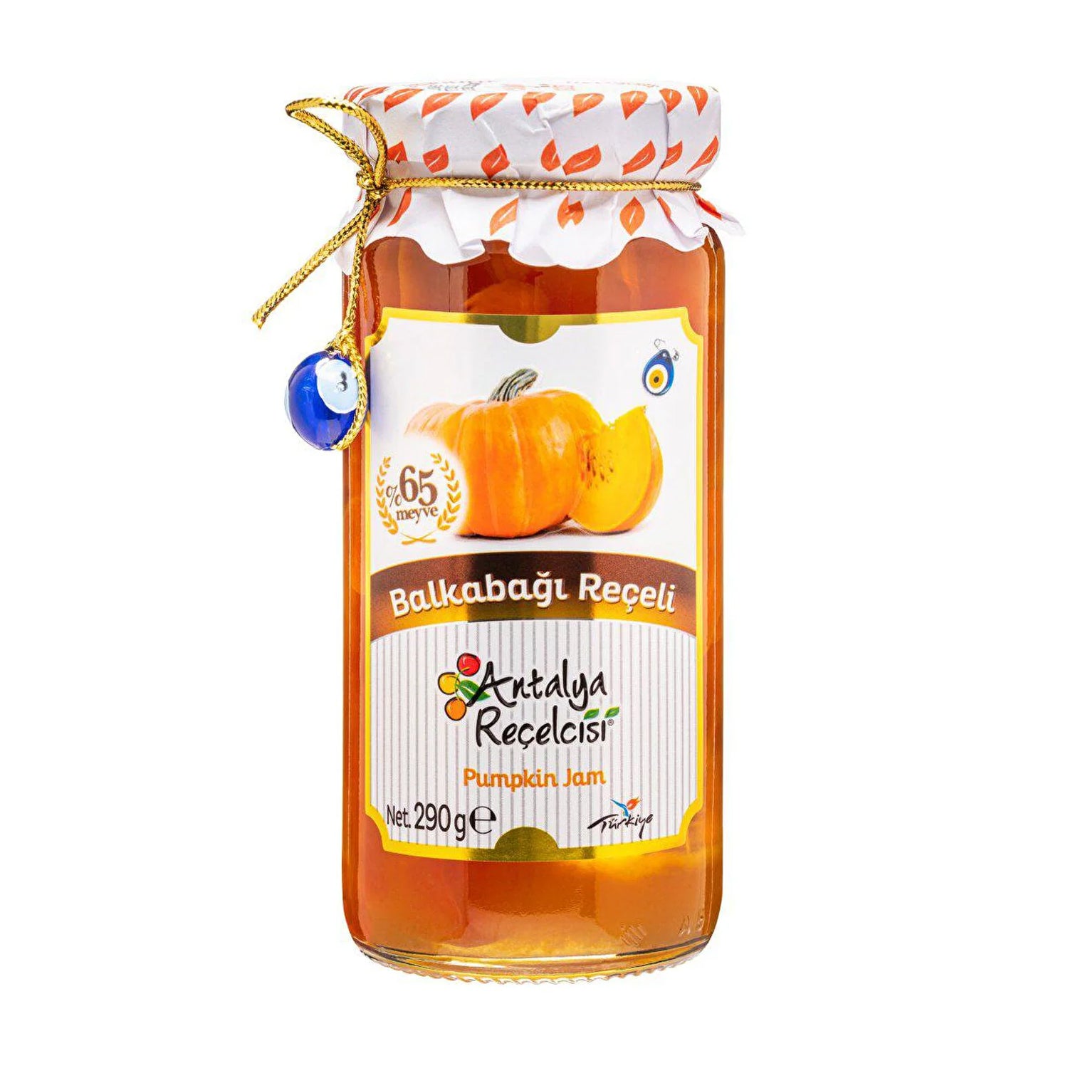 ANTALYA CRISPY PUMPKIN JAM 65% FRUIT 290GR