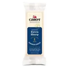 Cheddar - 1 year White Cheddar Bar (Cabot) Retail