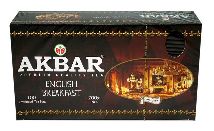 AKBAR ENGLISH BREAKFAST 100 BAGS