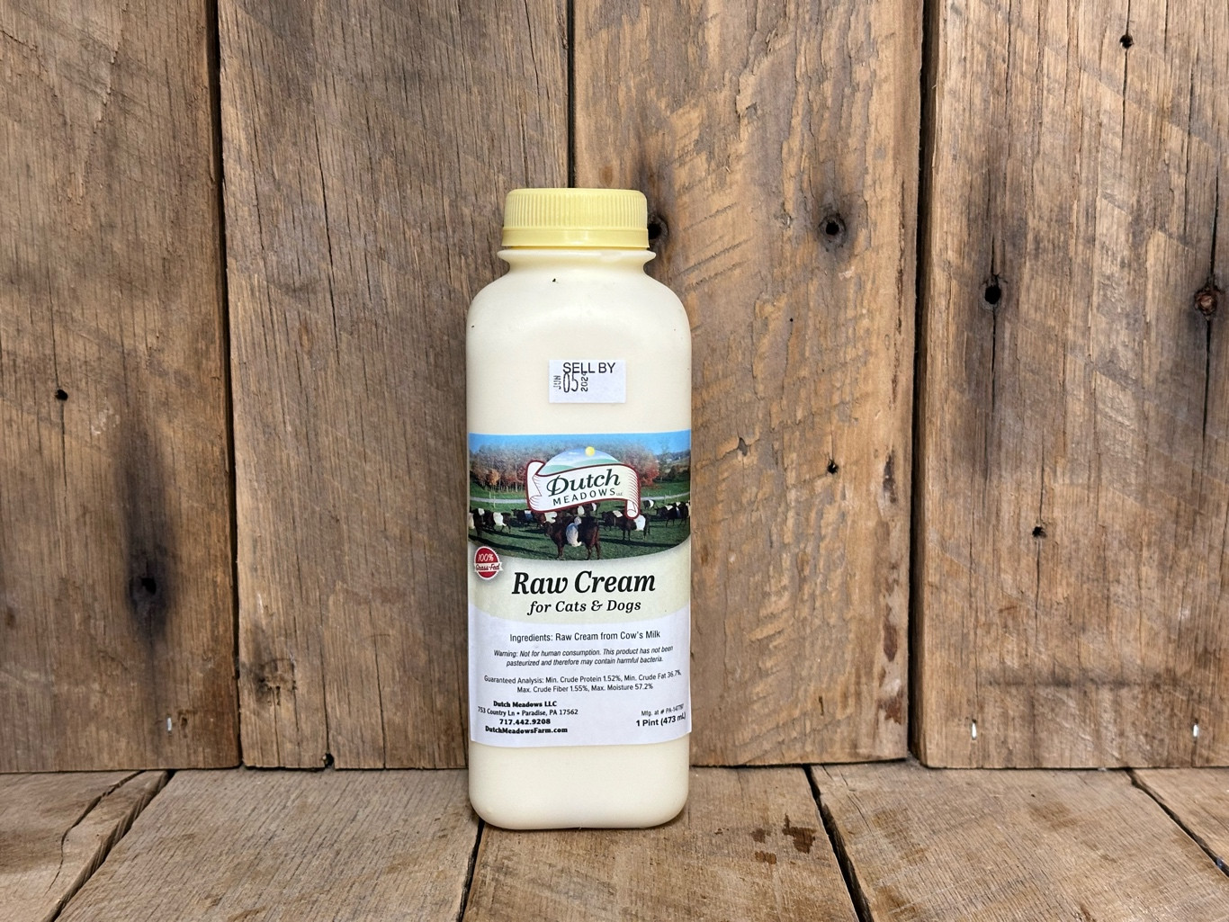 4 Pk. Pint RAW Heavy Cream