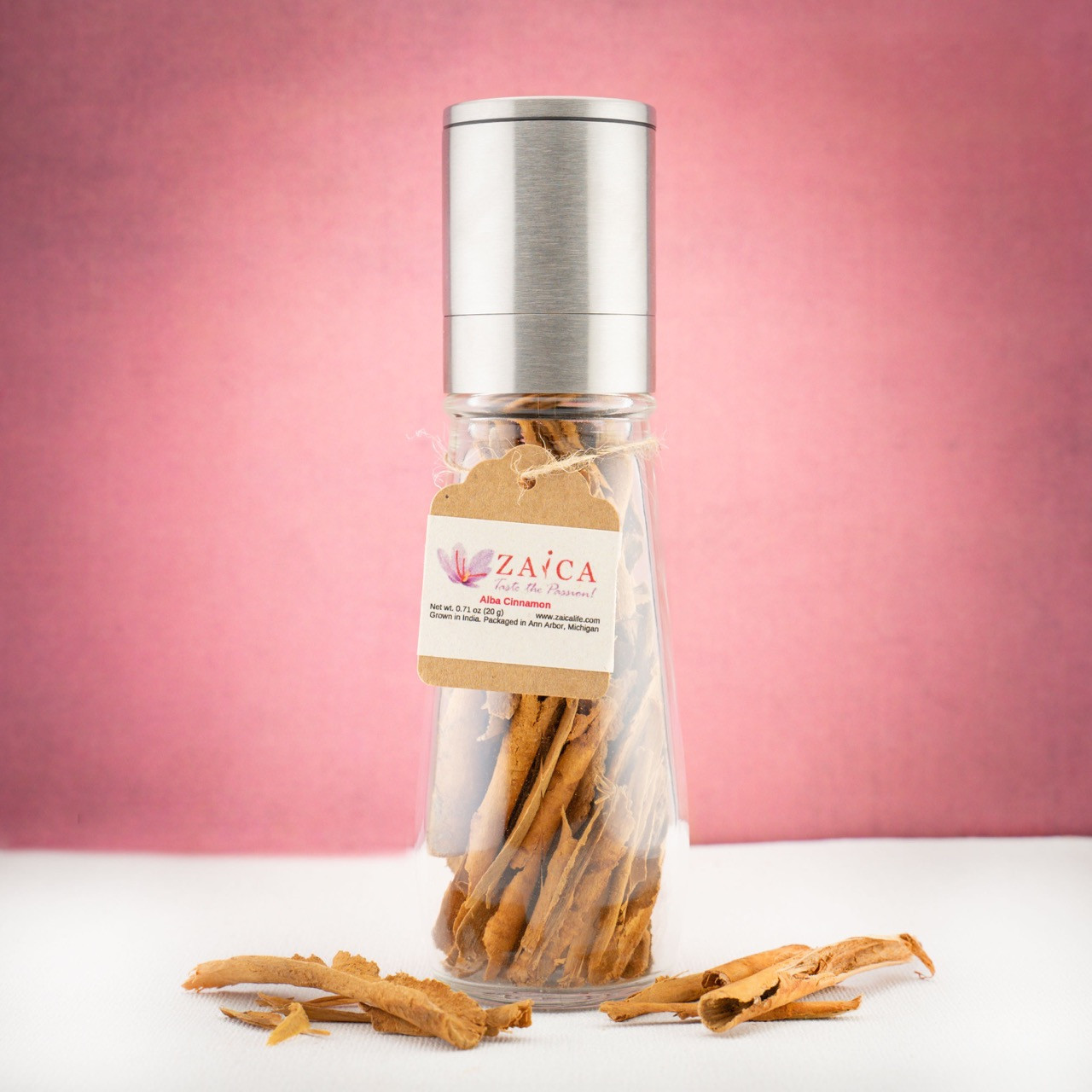 Spice Grinder | Alba Cinnamon | Zaica