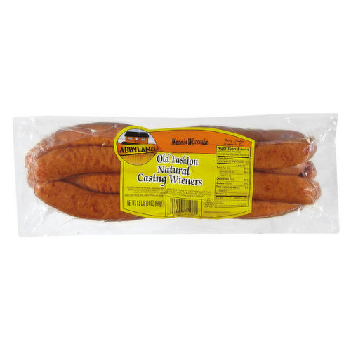 Hot Dog - Natural Casing Wieners (Abbyland)