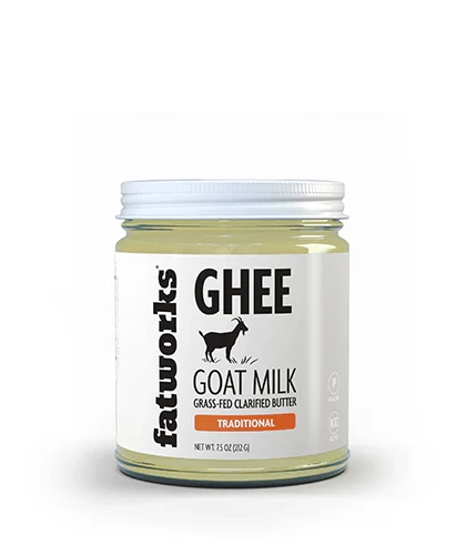 Ghee |  Grass Fed Goat Milk Ghee | Fatworks