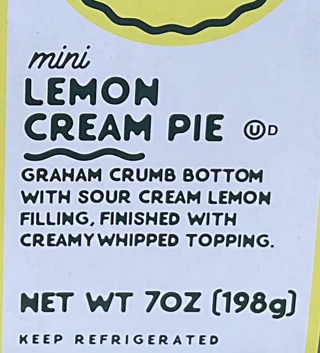 Mini Lemon Cream Pie