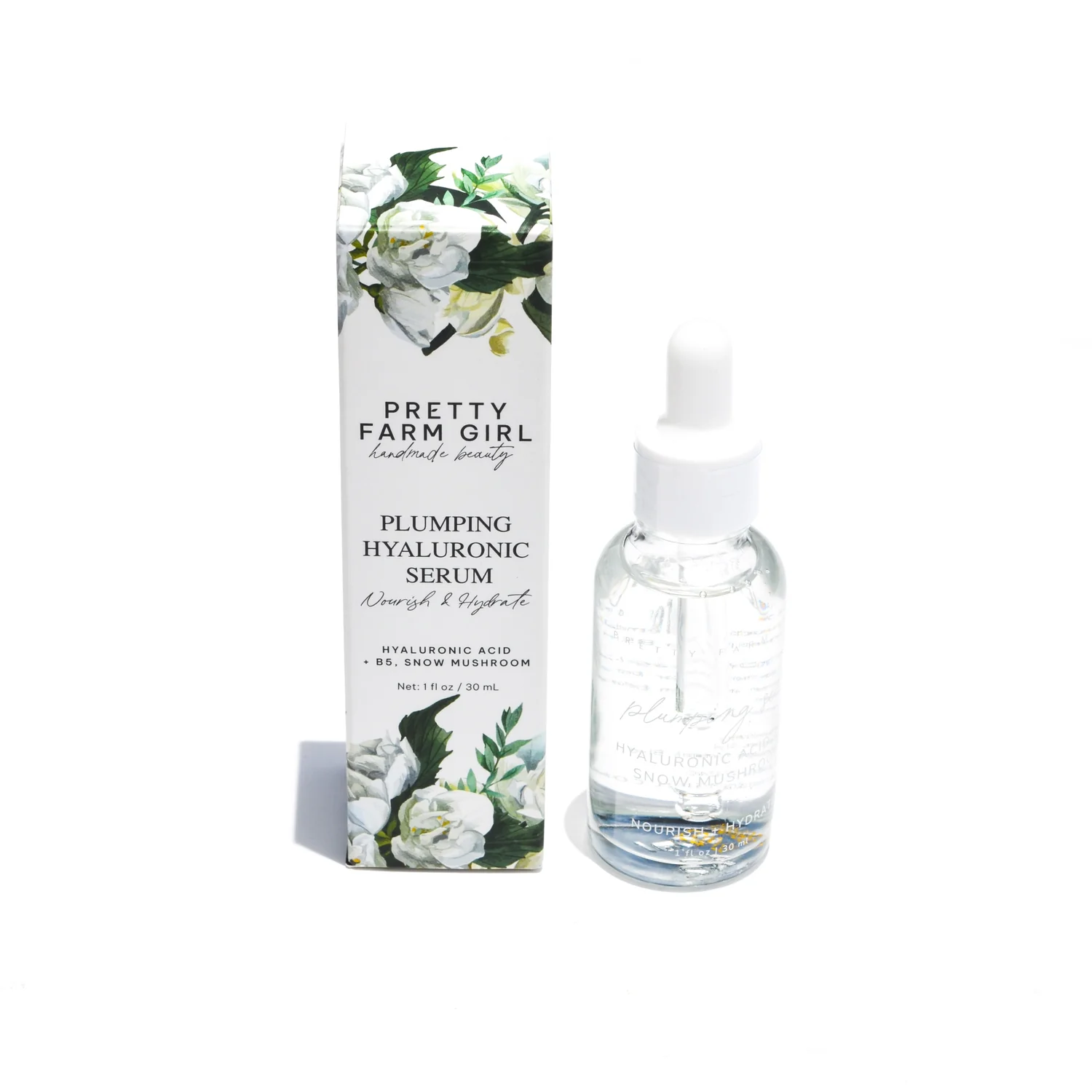 Hyaluronic Plumping Serum with Vitamin B5 + Snow Mushroom