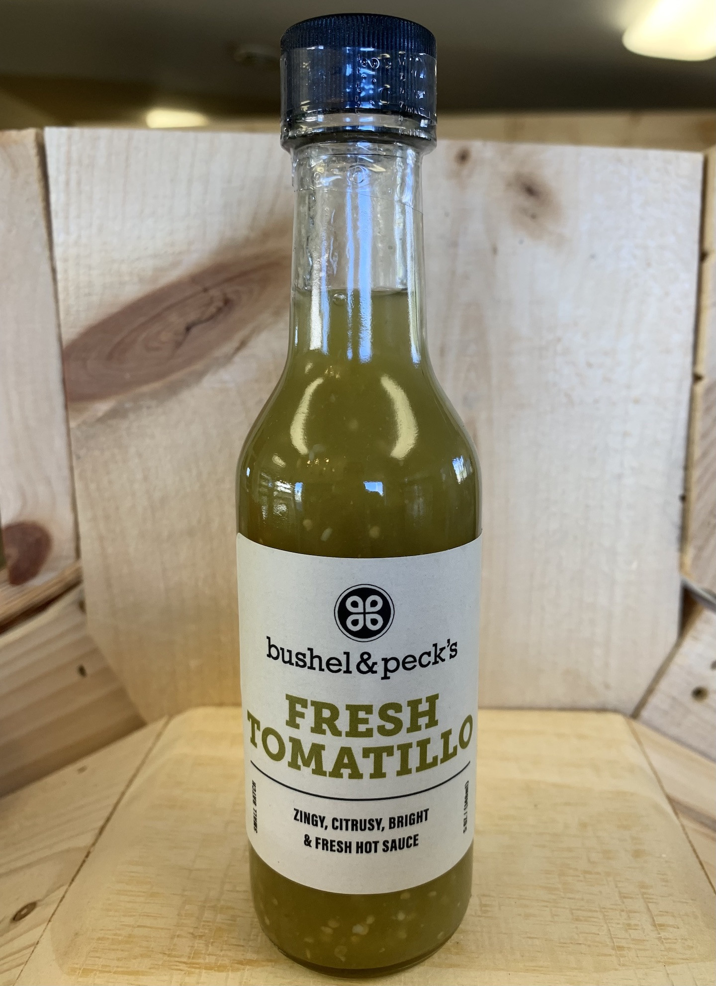 Fresh Tomatillo Hot Sauce