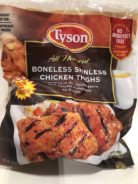 IQF Chicken Thigh - (2.5# bag)