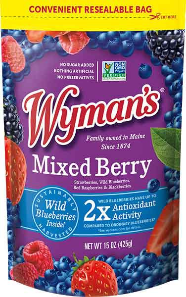 Mixed Berries - Frozen (Wyman's)