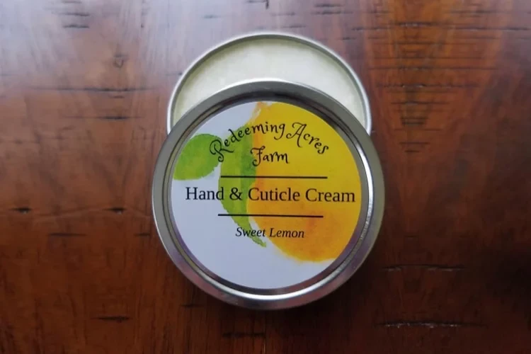 SWEET LEMON HAND & CUTICLE CREAM TIN