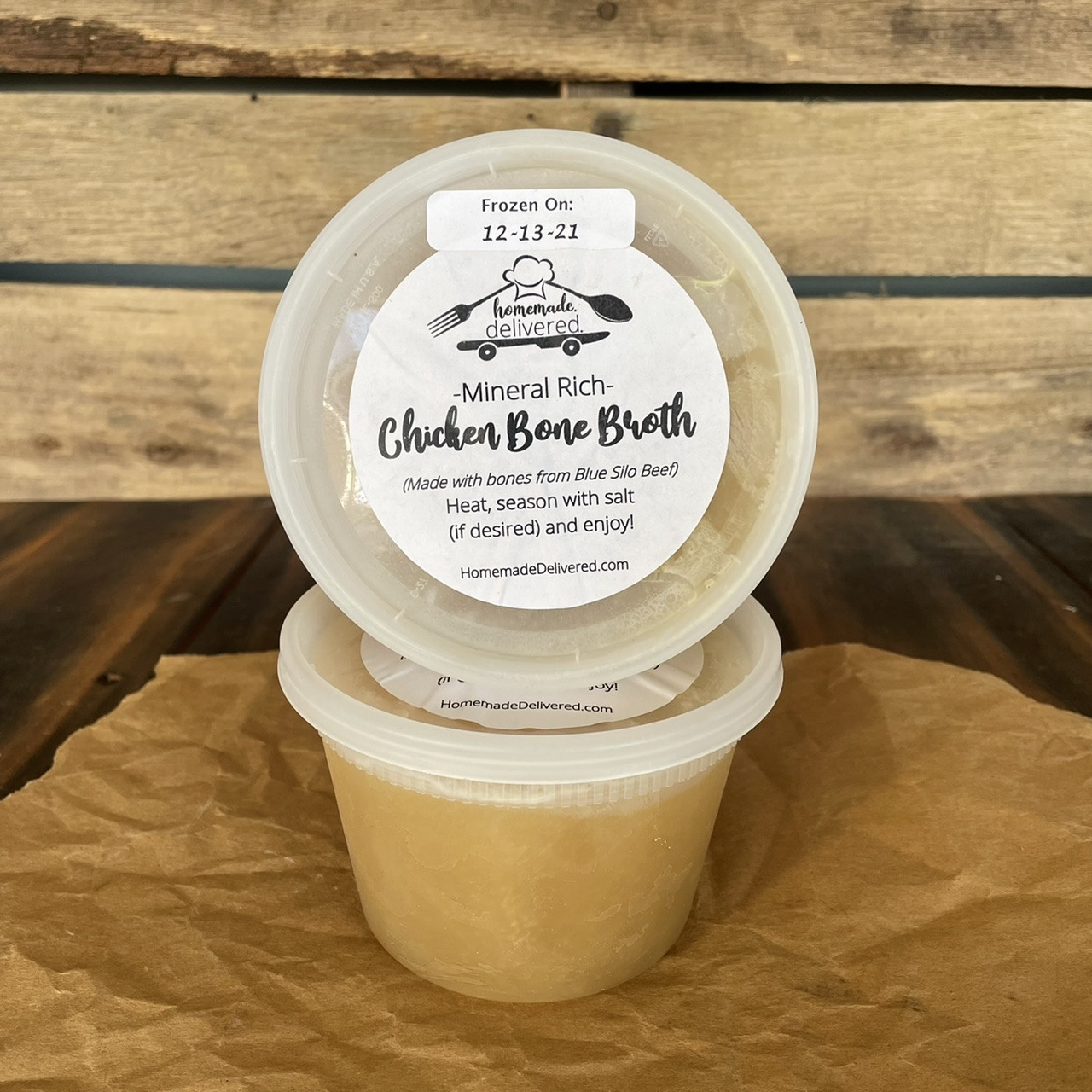Chicken Bone Broth, Pint