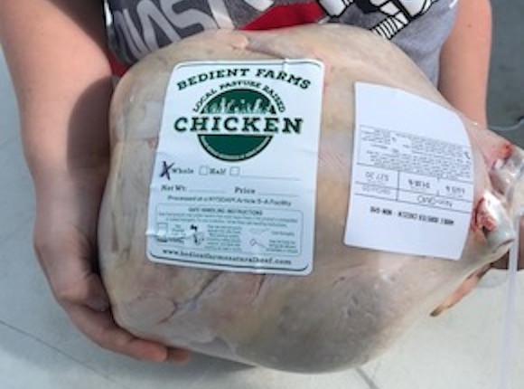 Whole Roaster Chicken Box, 7 Frozen Birds