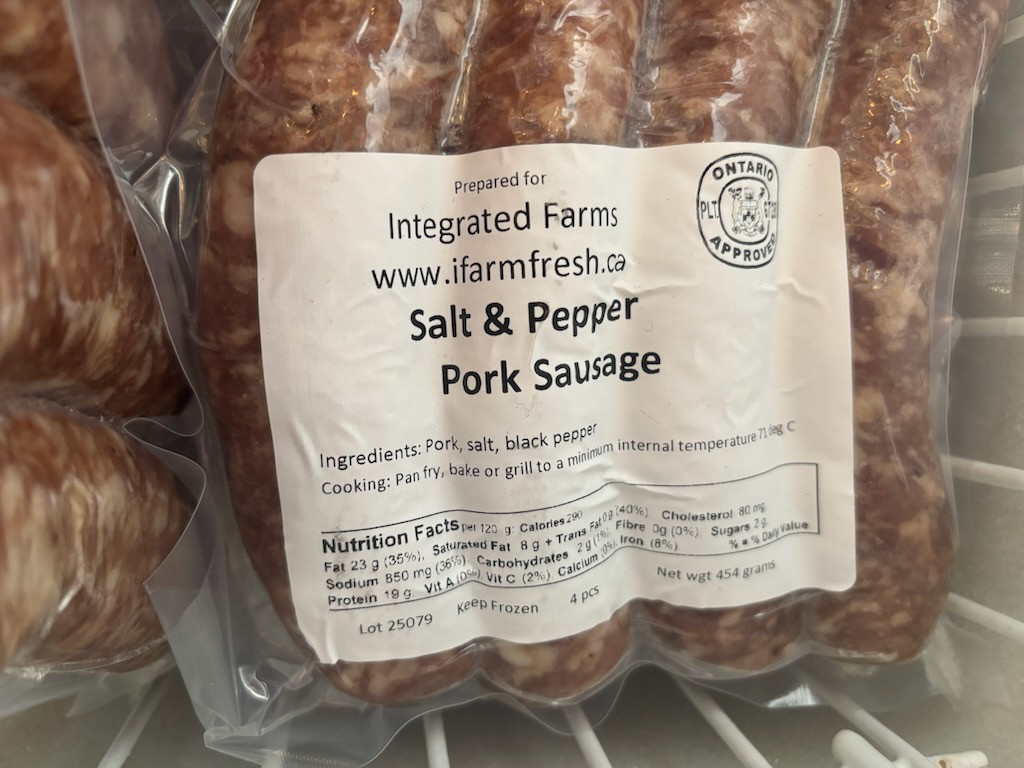 Pork - Sausage Salt & Pepper