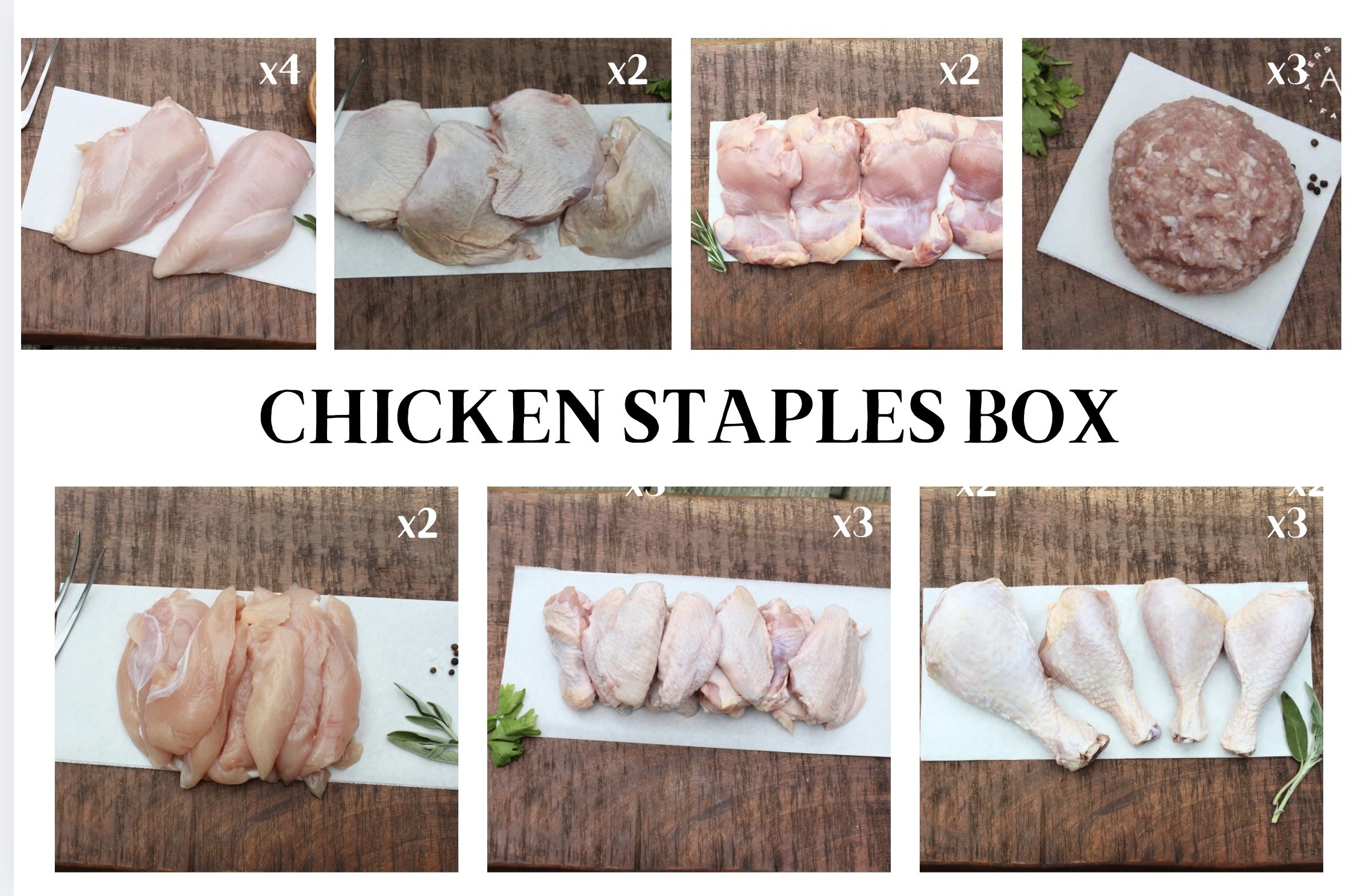NEW Chicken Staples Box