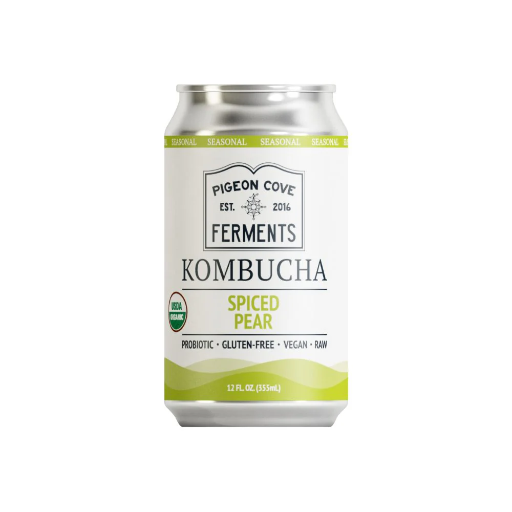 Organic Spiced Pear Kombucha