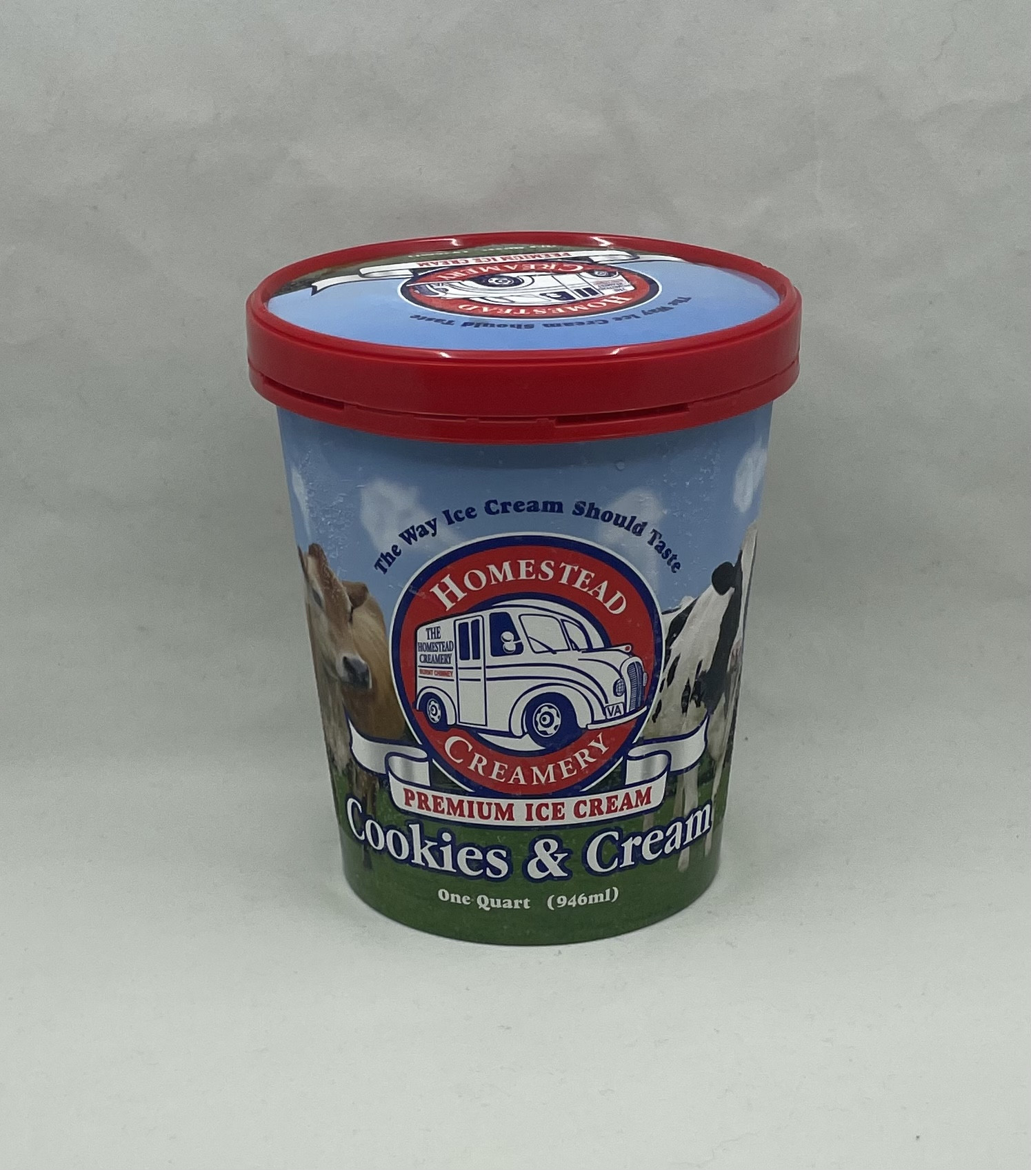 Homestead Creamery Ice Cream Cookies & Cream