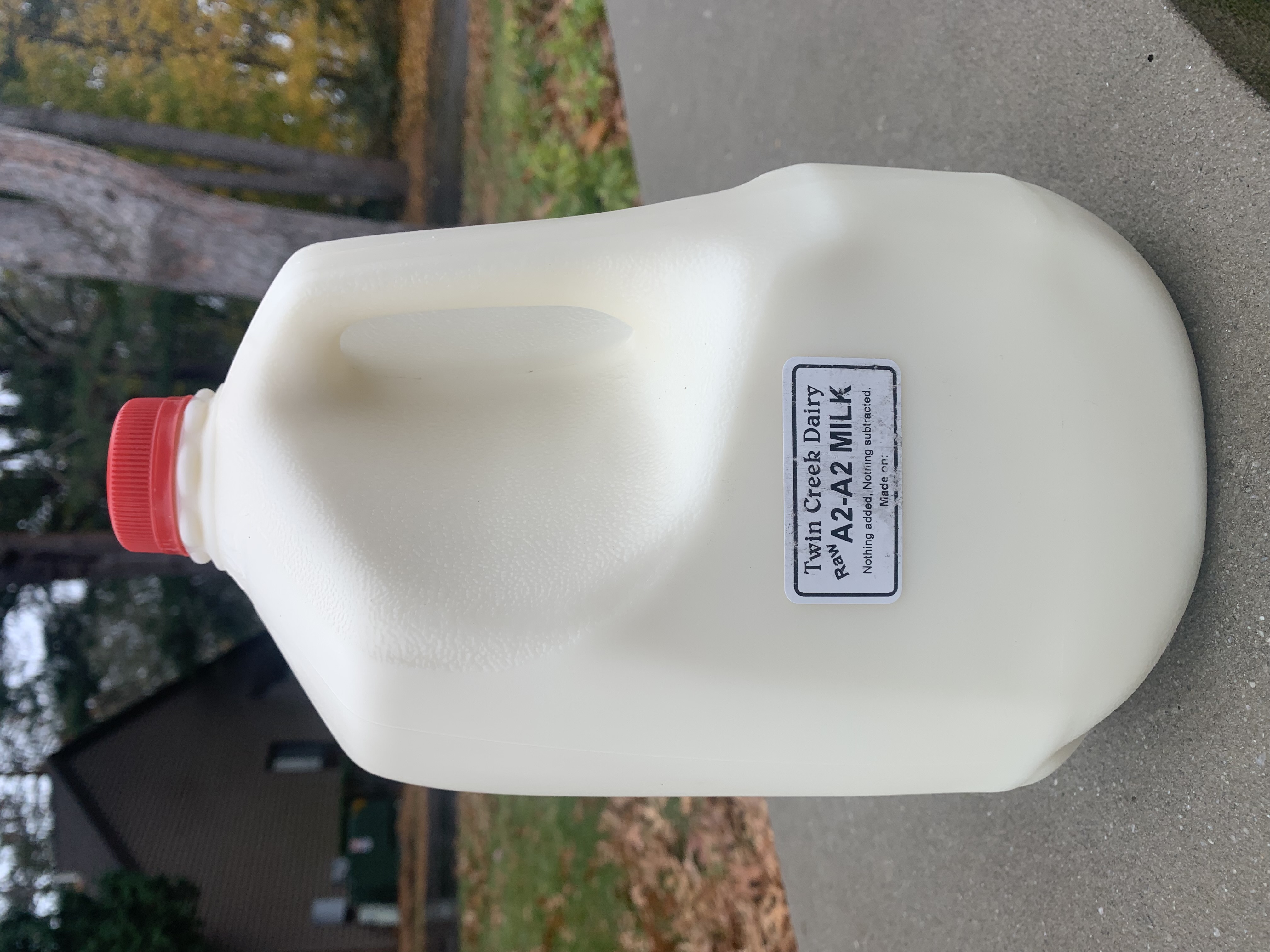 A2-A2 Gallon Raw Milk (1 share)