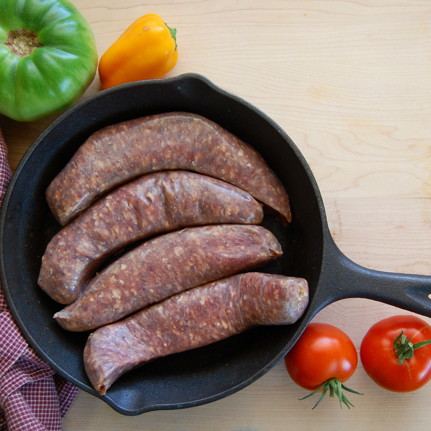 Cajun Style Sausage (cased)