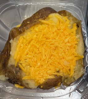BAKED POTATOES (BUTTER & CHEESE)