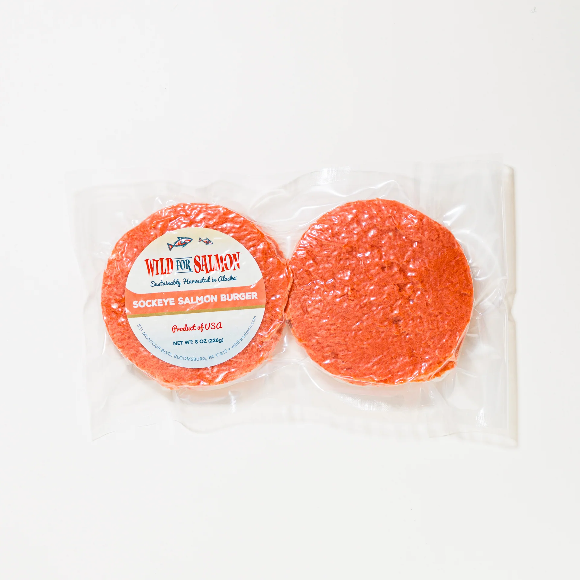 Sockeye Salmon Burger - Original