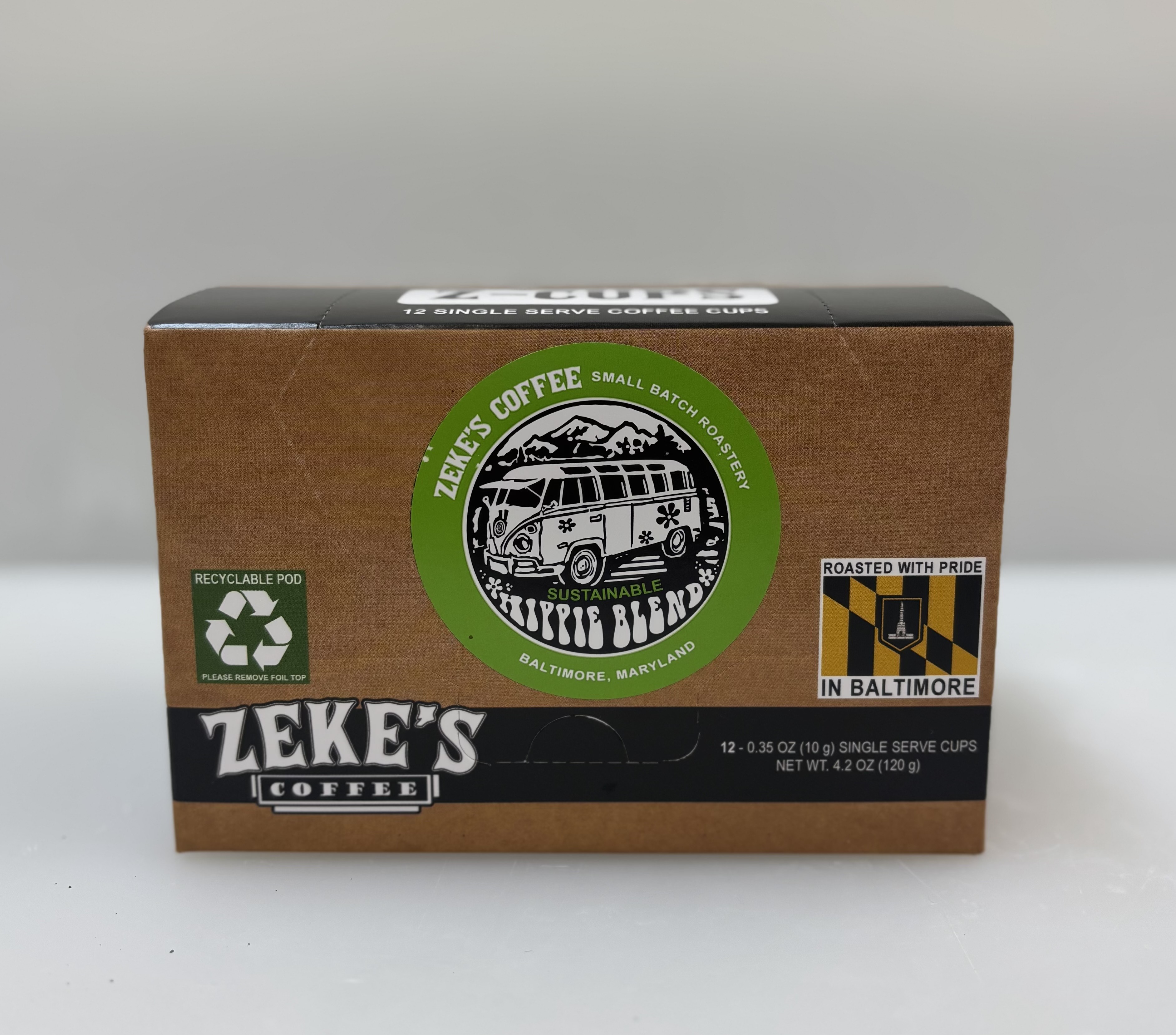 Zeke's Coffee "Z-Cups" - Hippie Blend