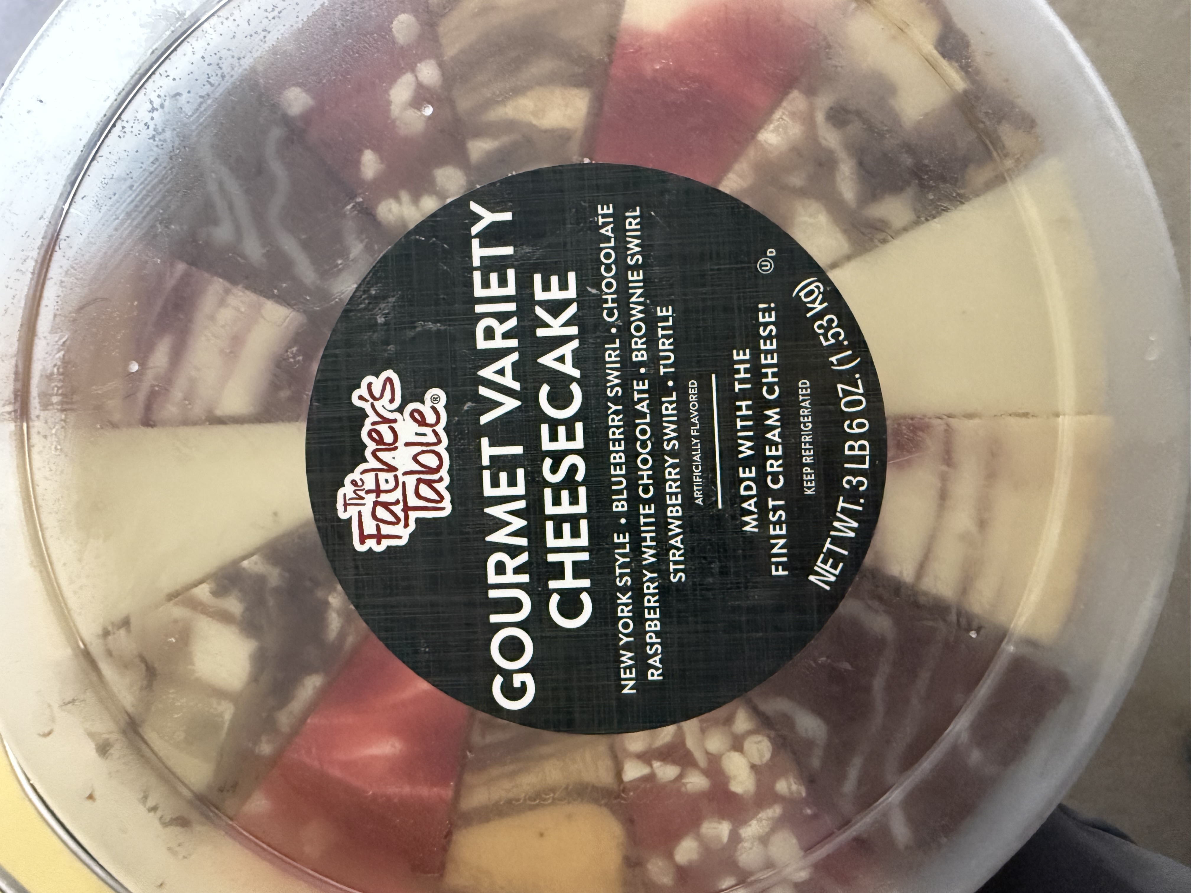 Gourmet Variety Cheesecake