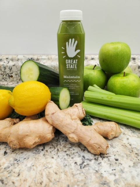 Maintain 12oz | Cold-Pressed Organic Raw Juice