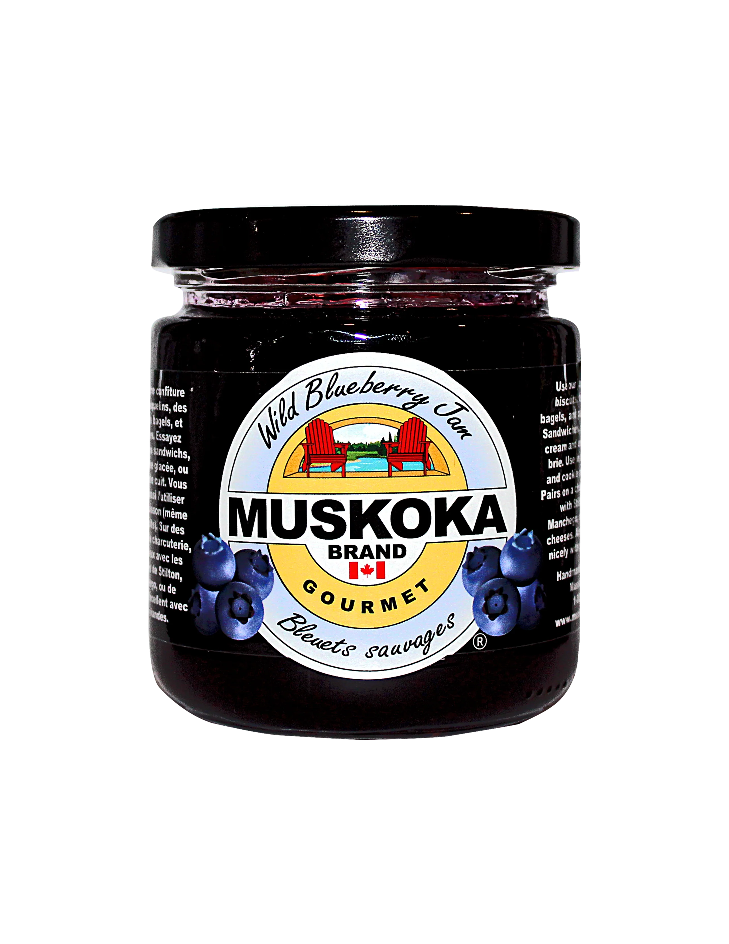 Muskoka Brand Wild Blueberry Jam