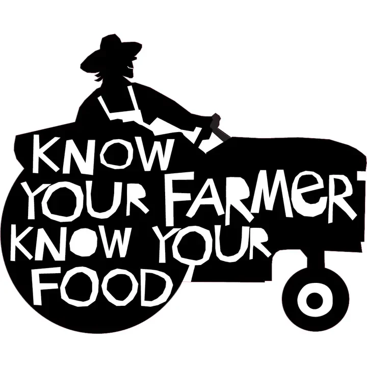 Know Your Farmer Know Your Food Sticker