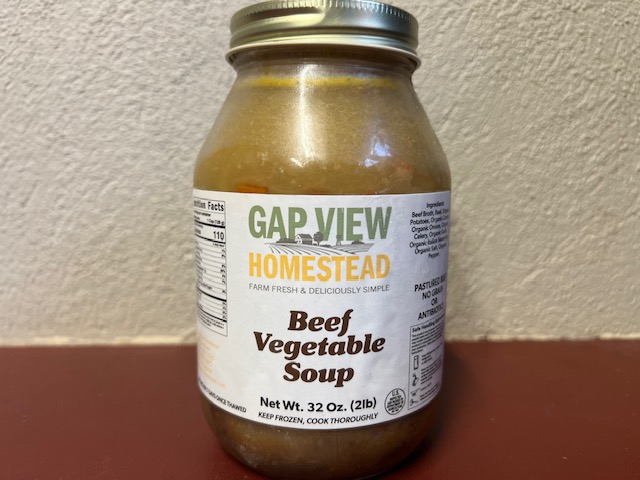 Beef Vegetable Soup - Quart